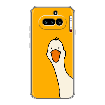 Силиконовый чехол на Nothing Phone (4a) с принтом Утка Силиконовый чехол на Nothing Phone (4a) с принтом Утка