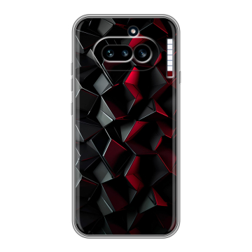 Силиконовый чехол на Nothing Phone (4a) с принтом Абстракция