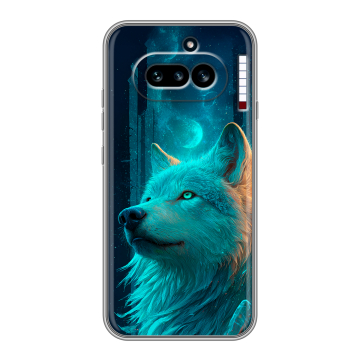 Силиконовый чехол на Nothing Phone (4a) с принтом бабочки саккура Силиконовый чехол на Nothing Phone (4a) с принтом бабочки саккура