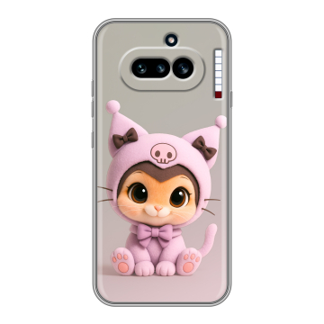 Силиконовый чехол на Nothing Phone (4a) с принтом Куроми Kuromi 