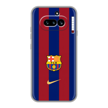 Силиконовый чехол на Nothing Phone (4a) с принтом Барселона Barcelona Силиконовый чехол на Nothing Phone (4a) с принтом Барселона Barcelona