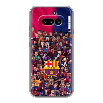 Силиконовый чехол на Nothing Phone (4a) с принтом Барселона Barcelona Силиконовый чехол на Nothing Phone (4a) с принтом Барселона Barcelona