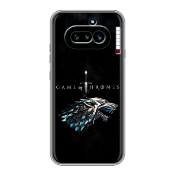 Силиконовый чехол на Nothing Phone (4a) с принтом Игра Престолов Game Thrones Силиконовый чехол на Nothing Phone (4a) с принтом Игра Престолов Game Thrones