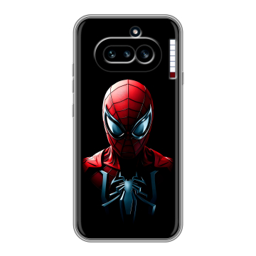 Силиконовый чехол на Nothing Phone (4a) с принтом Spiderman Человек паук Силиконовый чехол на Nothing Phone (4a) с принтом Spiderman Человек паук