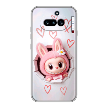Силиконовый чехол на Nothing Phone (4a) с принтом Labubu Лабубу Силиконовый чехол на Nothing Phone (4a) с принтом Labubu Лабубу