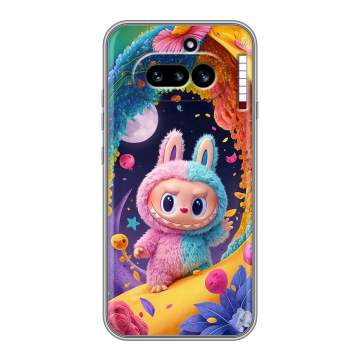 Силиконовый чехол на Nothing Phone (4a) с принтом Labubu Лабубу Силиконовый чехол на Nothing Phone (4a) с принтом Labubu Лабубу