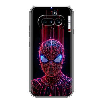 Силиконовый чехол на Nothing Phone (4a) с принтом Spiderman Человек паук