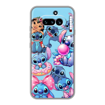 Силиконовый чехол на Nothing Phone (4a) с принтом Лило и Стич Силиконовый чехол на Nothing Phone (4a) с принтом Лило и Стич