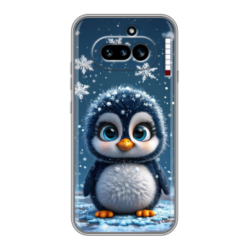 Силиконовый чехол на Nothing Phone (4a) с принтом Новый год Силиконовый чехол на Nothing Phone (4a) с принтом Новый год
