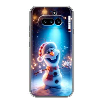 Силиконовый чехол на Nothing Phone (4a) с принтом Новый год Силиконовый чехол на Nothing Phone (4a) с принтом Новый год