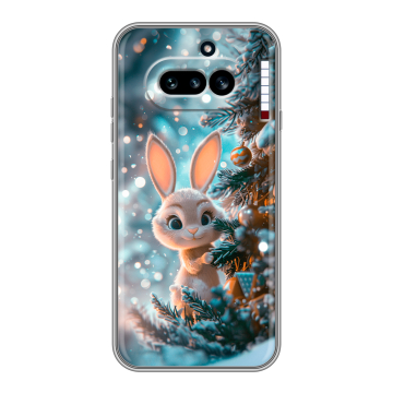 Силиконовый чехол на Nothing Phone (4a) с принтом Новый год Силиконовый чехол на Nothing Phone (4a) с принтом Новый год