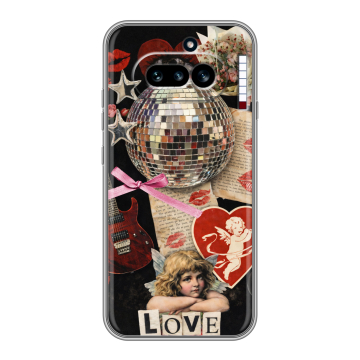 Силиконовый чехол на Nothing Phone (4a) с принтом для девочек Силиконовый чехол на Nothing Phone (4a) с принтом для девочек