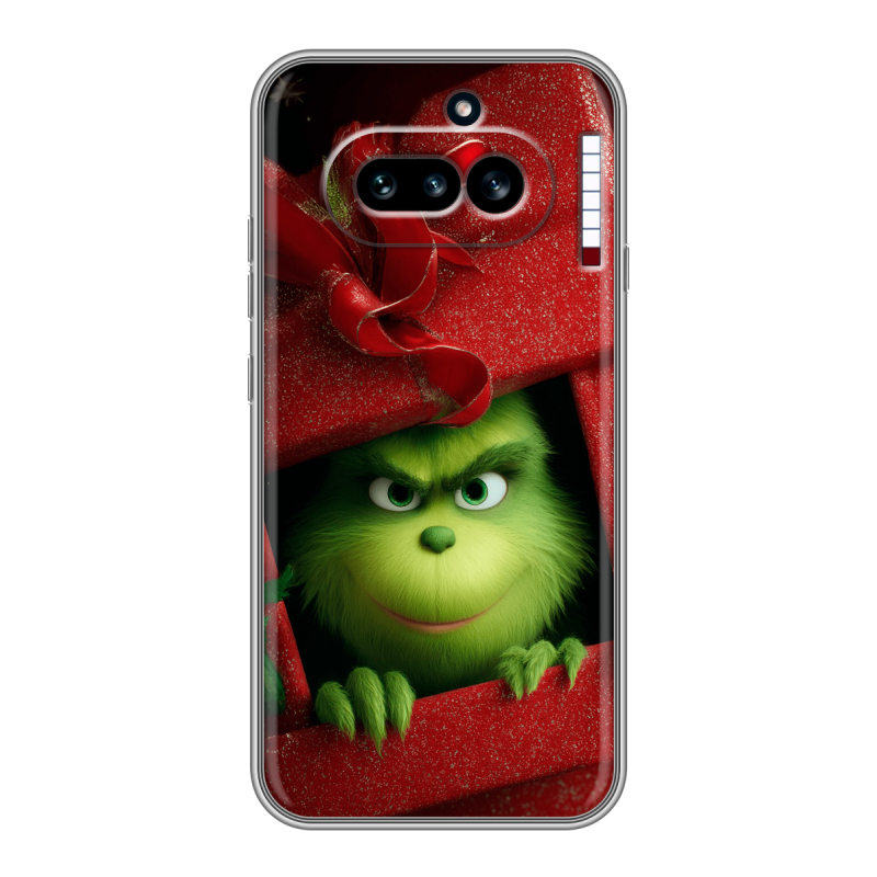 Силиконовый чехол на Nothing Phone (4a) с принтом Новый год Силиконовый чехол на Nothing Phone (4a) с принтом Новый год