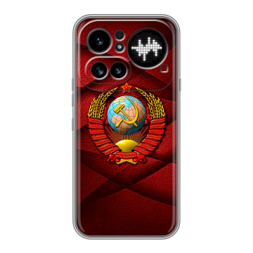Силиконовый чехол на Nothing Phone (4a) Pro с принтом Герб СССР Силиконовый чехол на Nothing Phone (4a) Pro с принтом Герб СССР