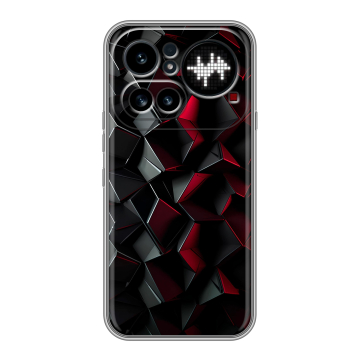 Силиконовый чехол на Nothing Phone (4a) Pro с принтом Абстракция
