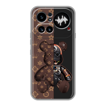 Силиконовый чехол на Nothing Phone (4a) Pro с принтом Луи робот Силиконовый чехол на Nothing Phone (4a) Pro с принтом Луи робот