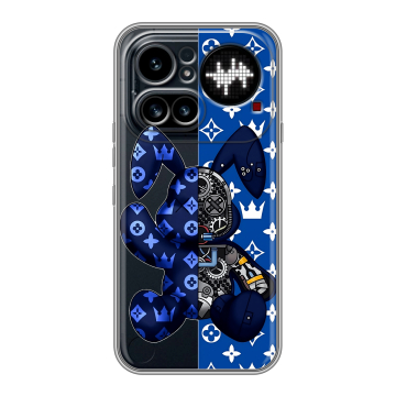 Силиконовый чехол на Nothing Phone (4a) Pro с принтом Луи робот Силиконовый чехол на Nothing Phone (4a) Pro с принтом Луи робот