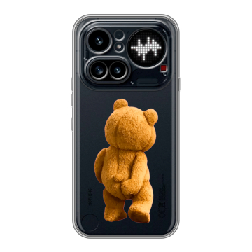 Силиконовый чехол на Nothing Phone (4a) Pro с принтом Медведь Силиконовый чехол на Nothing Phone (4a) Pro с принтом Медведь
