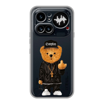 Силиконовый чехол на Nothing Phone (4a) Pro с принтом Плюшевый медведь Силиконовый чехол на Nothing Phone (4a) Pro с принтом Плюшевый медведь