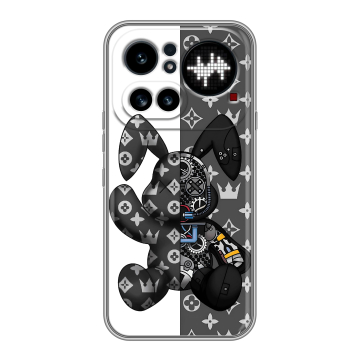 Силиконовый чехол на Nothing Phone (4a) Pro с принтом Луи робот Силиконовый чехол на Nothing Phone (4a) Pro с принтом Луи робот