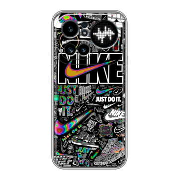 Силиконовый чехол на Nothing Phone (4a) Pro с принтом Найк Силиконовый чехол на Nothing Phone (4a) Pro с принтом Найк