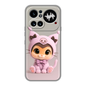 Силиконовый чехол на Nothing Phone (4a) Pro с принтом Куроми Kuromi Силиконовый чехол на Nothing Phone (4a) Pro с принтом Куроми Kuromi
