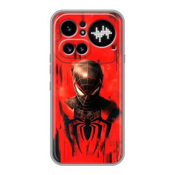 Силиконовый чехол на Nothing Phone (4a) Pro с принтом человек паук spiderman Силиконовый чехол на Nothing Phone (4a) Pro с принтом человек паук spiderman