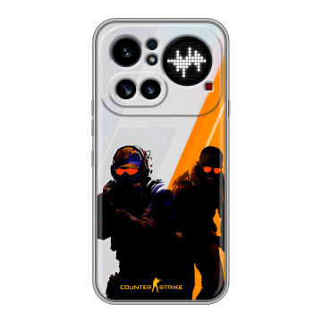 Силиконовый чехол на Nothing Phone (4a) Pro с принтом Контер страйк Counter strike