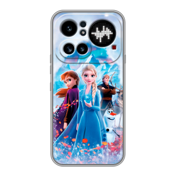 Силиконовый чехол на Nothing Phone (4a) Pro с принтом Холодное сердце Frozen Силиконовый чехол на Nothing Phone (4a) Pro с принтом Холодное сердце Frozen