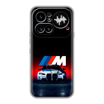 Силиконовый чехол на Nothing Phone (4a) Pro с принтом БМВ BMW Силиконовый чехол на Nothing Phone (4a) Pro с принтом БМВ BMW