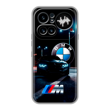 Силиконовый чехол на Nothing Phone (4a) Pro с принтом БМВ BMW Силиконовый чехол на Nothing Phone (4a) Pro с принтом БМВ BMW