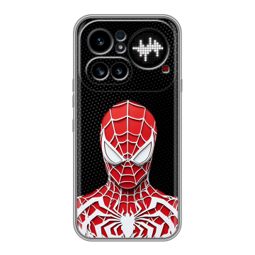 Силиконовый чехол на Nothing Phone (4a) Pro с принтом человек паук spiderman