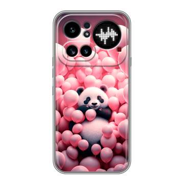 Силиконовый чехол на Nothing Phone (4a) Pro с принтом Панда