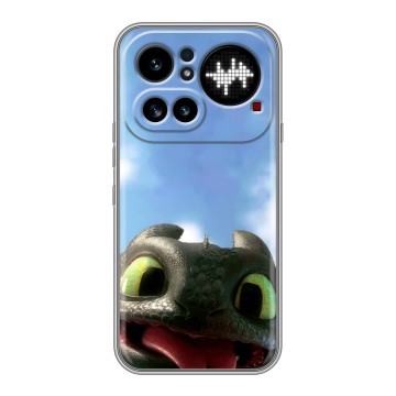 Силиконовый чехол на Nothing Phone (4a) Pro с принтом Как приручить дракона Силиконовый чехол на Nothing Phone (4a) Pro с принтом Как приручить дракона