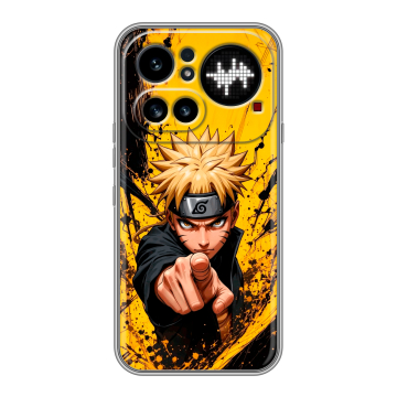 Силиконовый чехол на Nothing Phone (4a) Pro с принтом Naruto Наруто Силиконовый чехол на Nothing Phone (4a) Pro с принтом Naruto Наруто