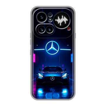 Силиконовый чехол на Nothing Phone (4a) Pro с принтом Mercedes Мерседес Силиконовый чехол на Nothing Phone (4a) Pro с принтом Mercedes Мерседес