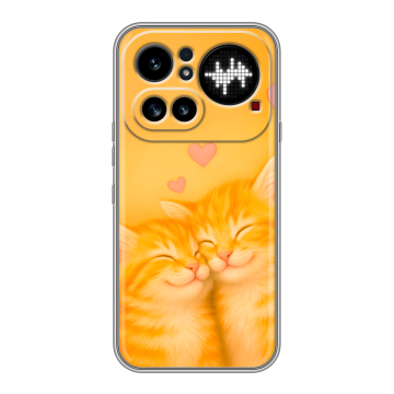 Силиконовый чехол на Nothing Phone (4a) Pro с принтом Милые котята Силиконовый чехол на Nothing Phone (4a) Pro с принтом Милые котята