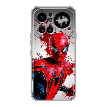 Силиконовый чехол на Nothing Phone (4a) Pro с принтом Spiderman Человек паук Силиконовый чехол на Nothing Phone (4a) Pro с принтом Spiderman Человек паук