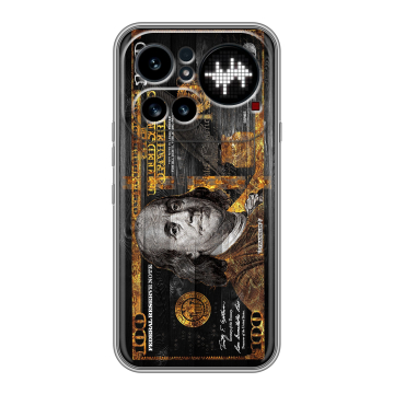 Силиконовый чехол на Nothing Phone (4a) Pro с принтом Доллар деньги Силиконовый чехол на Nothing Phone (4a) Pro с принтом Доллар деньги