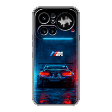 Силиконовый чехол на Nothing Phone (4a) Pro с принтом BMW БМВ Силиконовый чехол на Nothing Phone (4a) Pro с принтом BMW БМВ