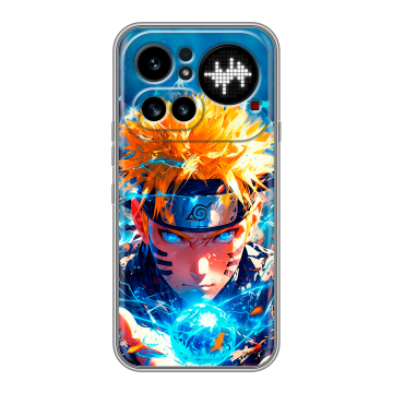 Силиконовый чехол на Nothing Phone (4a) Pro с принтом Аниме Наруто Naruto