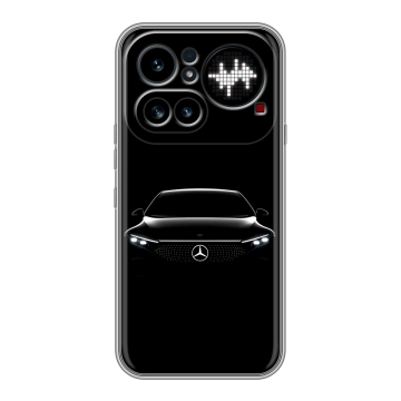 Силиконовый чехол на Nothing Phone (4a) Pro с принтом Mercedes Мерседес