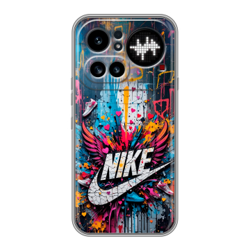 Силиконовый чехол на Nothing Phone (4a) Pro с принтом Nike Найк