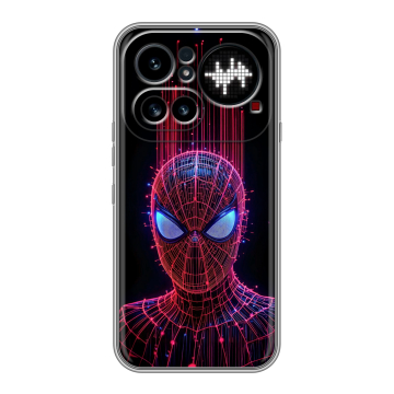 Силиконовый чехол на Nothing Phone (4a) Pro с принтом Spiderman Человек паук Силиконовый чехол на Nothing Phone (4a) Pro с принтом Spiderman Человек паук