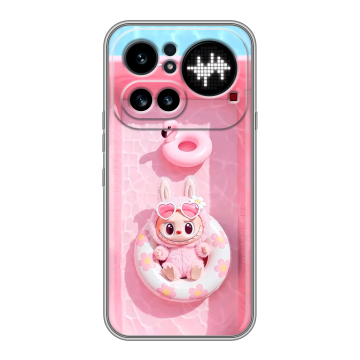 Силиконовый чехол на Nothing Phone (4a) Pro с принтом Labubu Лабубу Силиконовый чехол на Nothing Phone (4a) Pro с принтом Labubu Лабубу