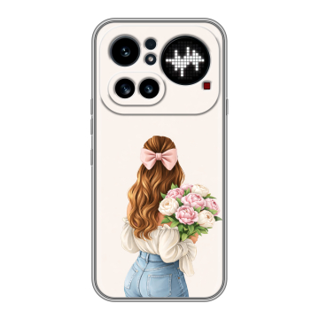 Силиконовый чехол на Nothing Phone (4a) Pro с принтом женский Силиконовый чехол на Nothing Phone (4a) Pro с принтом женский