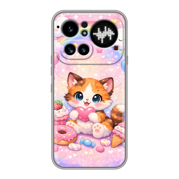 Силиконовый чехол на Nothing Phone (4a) Pro с принтом для девочек Силиконовый чехол на Nothing Phone (4a) Pro с принтом для девочек