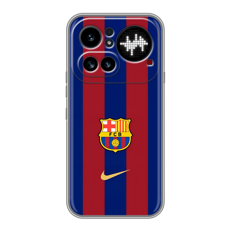 Силиконовый чехол на Nothing Phone (4a) Pro с принтом Барселона Barcelona Силиконовый чехол на Nothing Phone (4a) Pro с принтом Барселона Barcelona