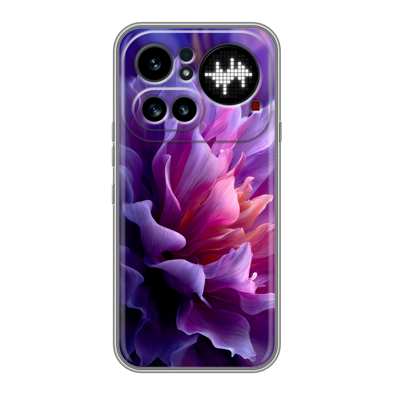 Силиконовый чехол на Nothing Phone (4a) Pro с принтом женский цветы Силиконовый чехол на Nothing Phone (4a) Pro с принтом женский цветы