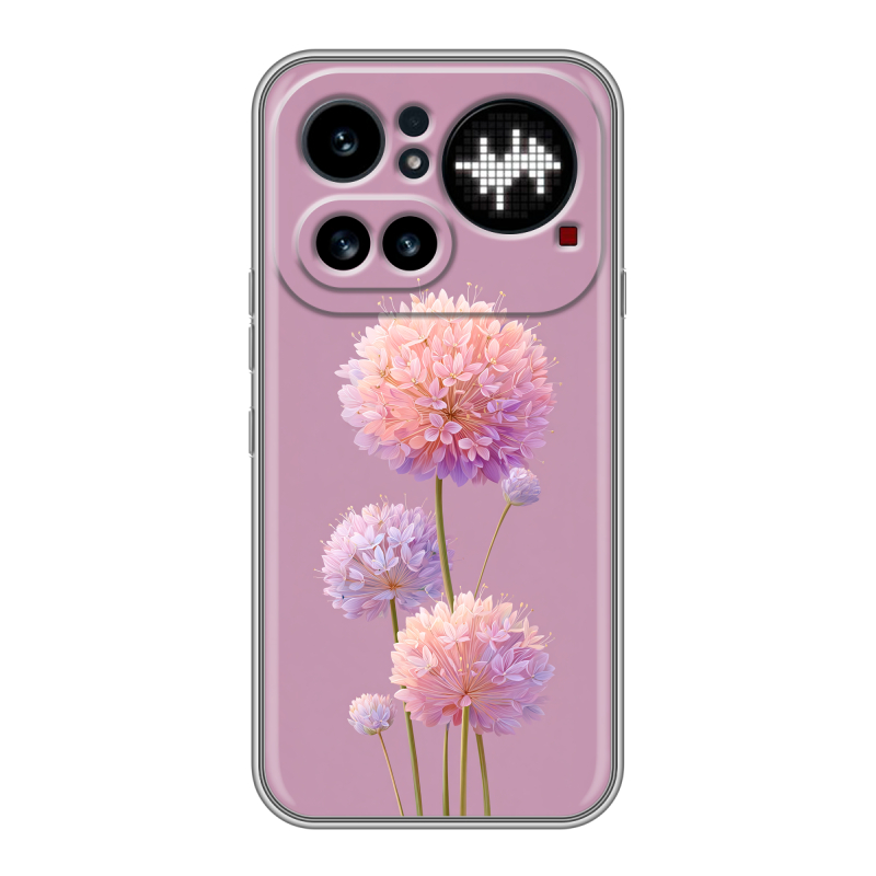 Силиконовый чехол на Nothing Phone (4a) Pro с принтом Цветы Силиконовый чехол на Nothing Phone (4a) Pro с принтом Цветы